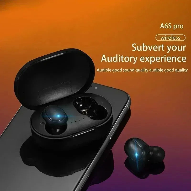 A6S Original TWS Wireless Bluetooth Headset 5.0